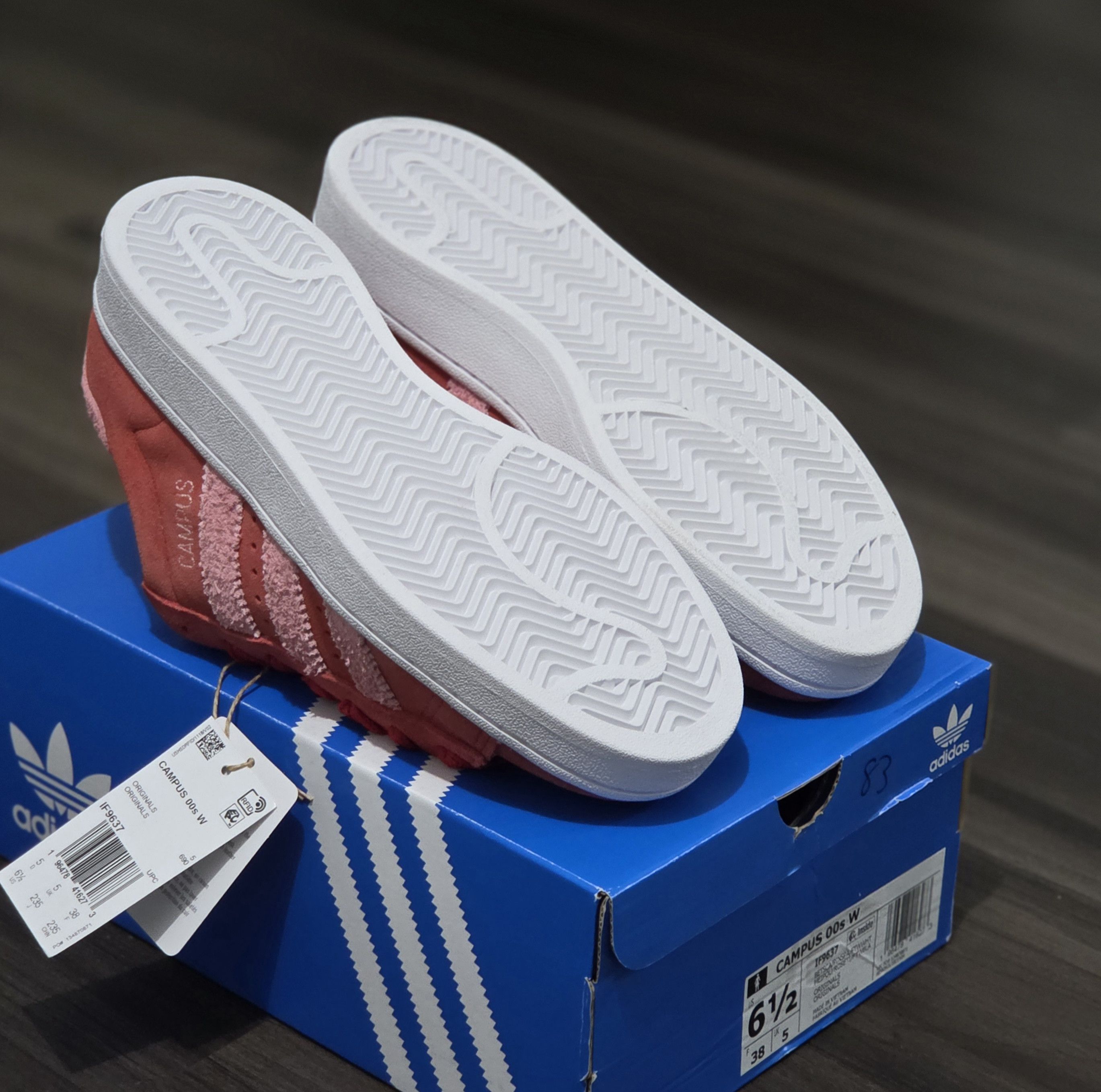 Adidas Adidas Campus 00s -Scarlet Pink Spark Red Women's--Size 6.5 Size US 6.5 / IT 36.5 - 16 Thumbnail