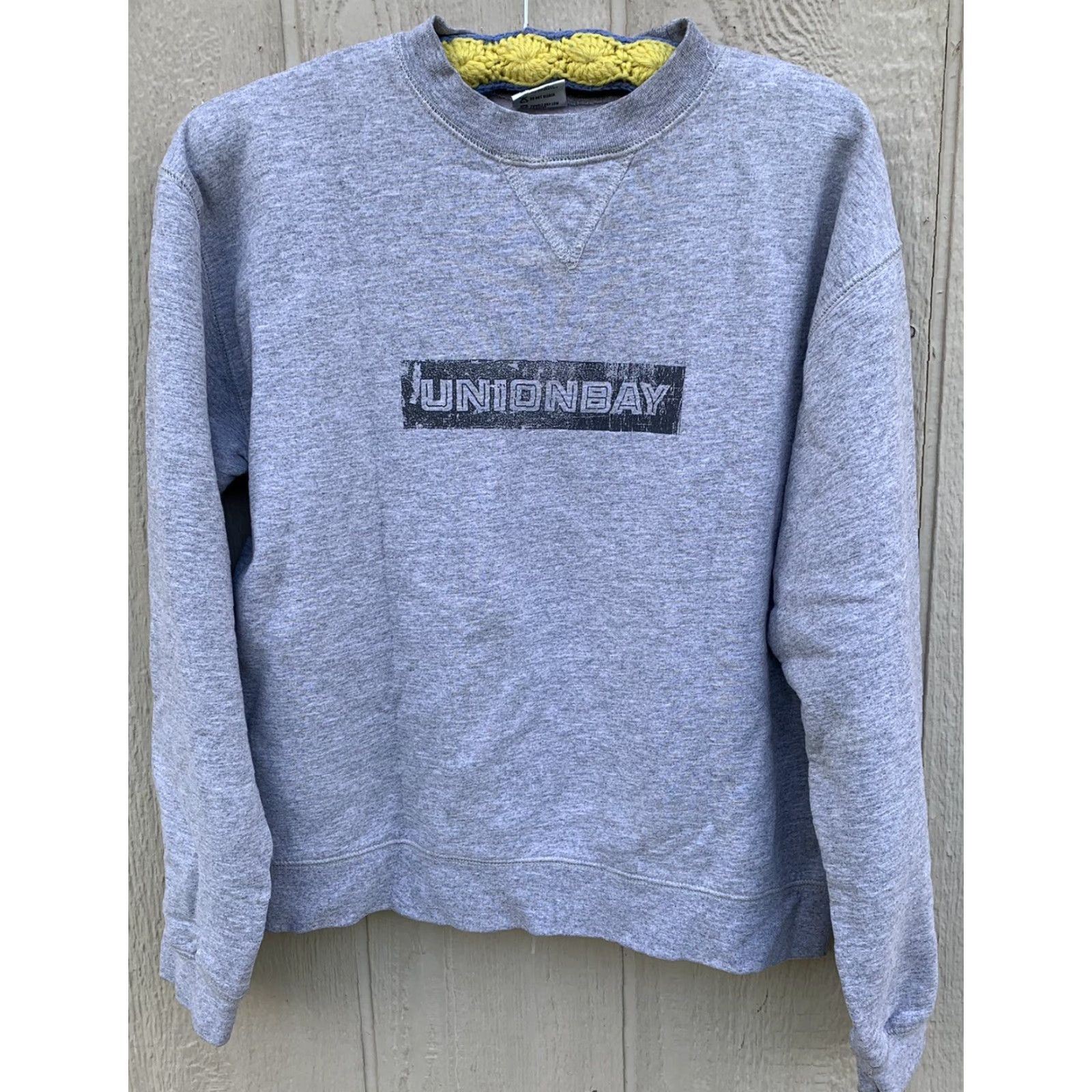 Vintage VINTAGE UNION BAY Sweatshirt Crew Neck Long Sleeve Heather Gray 80s 90s Unisex Adults M Gray 80% Cotton 20% Polyester Size US M / EU 48-50 / 2 - 3 Thumbnail
