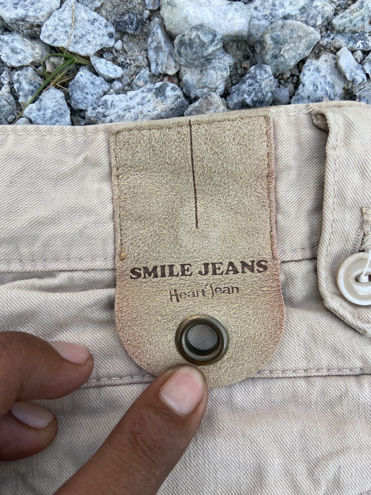 If Six Was Nine × Japanese Brand × Vintage Vintage Smile Jeans Cargopant Size US 27 - 15 Thumbnail