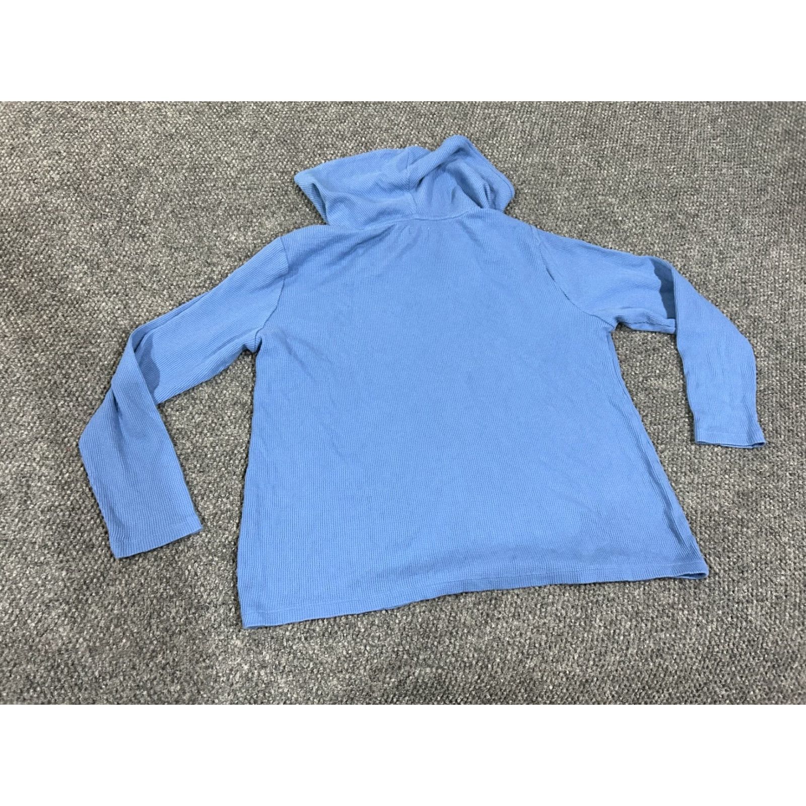 Talbots Talbots Sweater Womens L Blue Long Sleeve Pullover Cowl Neck Knit Casual Modern Knit Pullover All Seasons Regular Fit Boys? No. Size L / US 10 / IT 46 - 6 Thumbnail