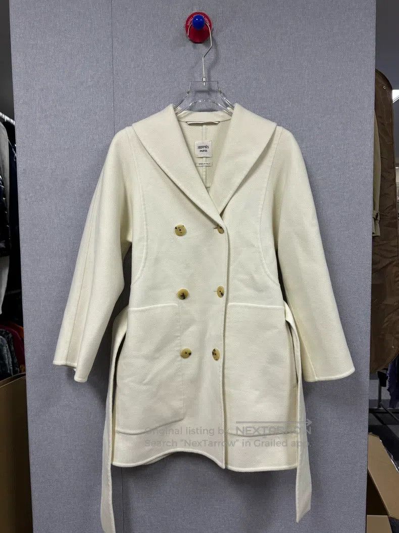 Hermes Hermes Cashmere Coat Size XS / US 0-2 / IT 36-38 - 1 Thumbnail