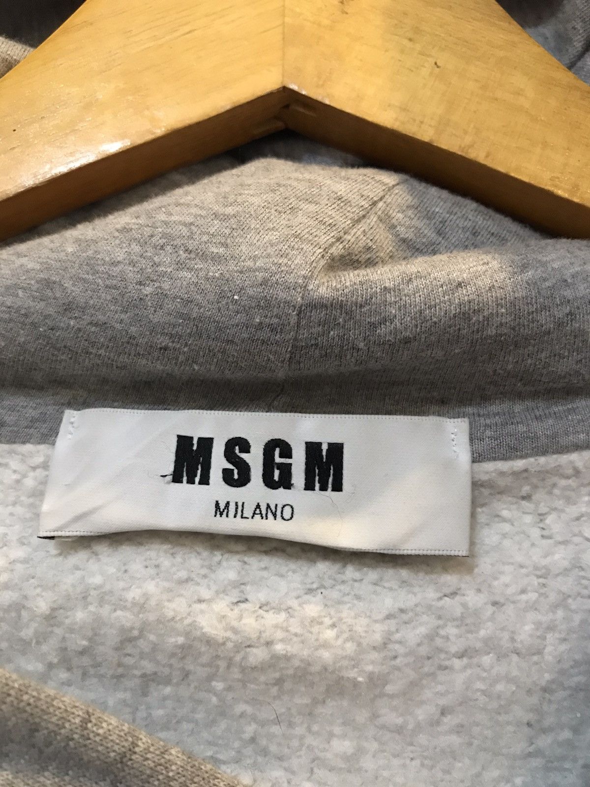 Vintage MSGM Since embroidery cotton hoodie Size US S / EU 44-46 / 1 - 9 Thumbnail