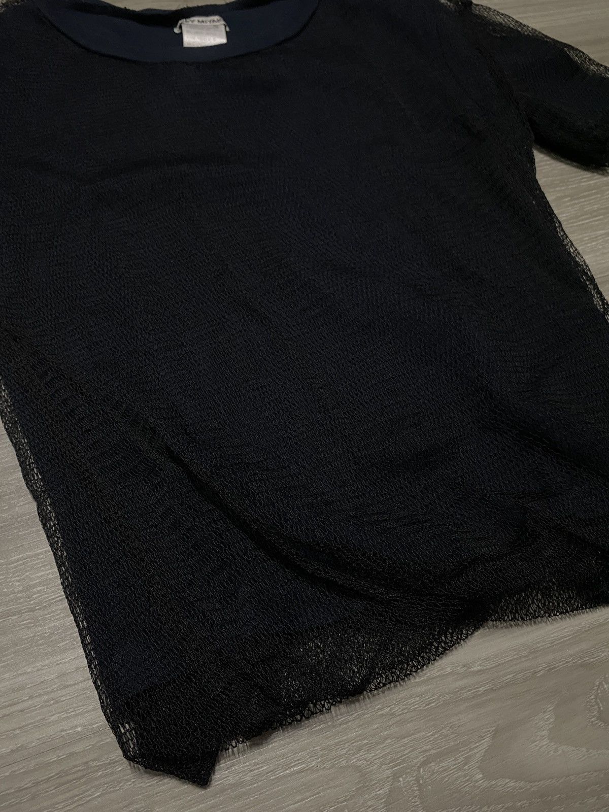 Issey Miyake Archive Issey Miyake - Mesh Layered Textured Tee Size US S / EU 44-46 / 1 - 3 Thumbnail