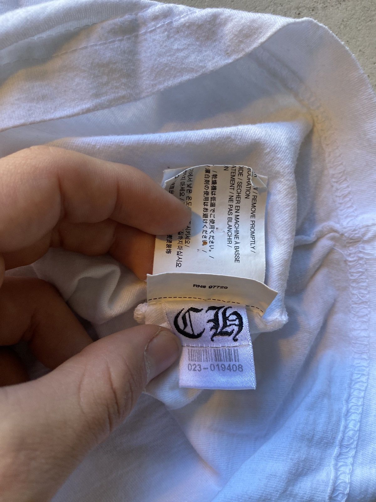 Chrome Hearts Chrome hearts pocket tee Size US M / EU 48-50 / 2 - 5 Thumbnail