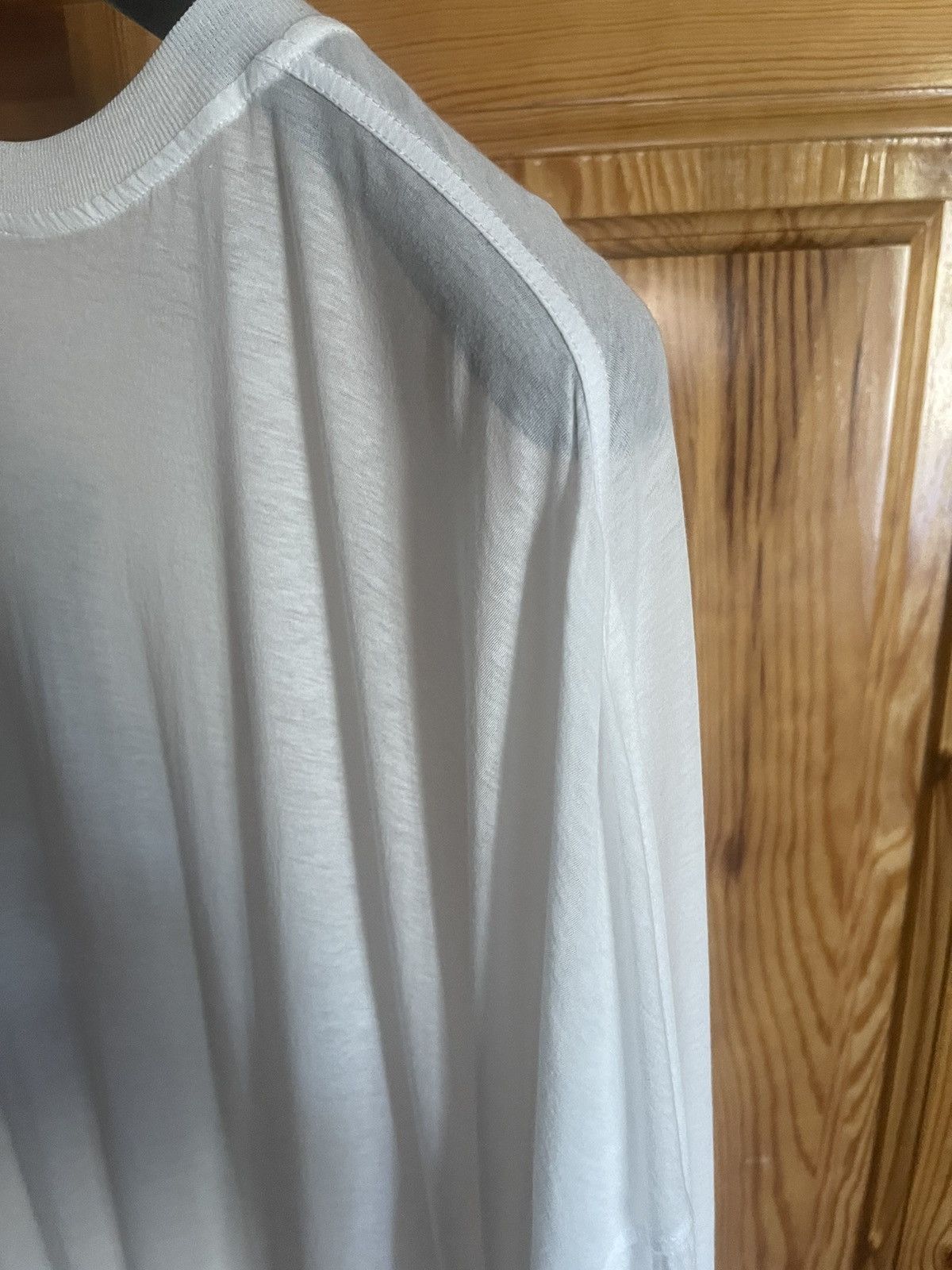 Rick Owens [Rare Fabric] Tommy-T Xtra Light Weaving T-shirt Size US L / EU 52-54 / 3 - 9 Thumbnail