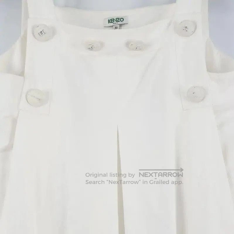 Kenzo Kenzo Summer White Dress for Women . Size S / US 4 / IT 40 - 3 Thumbnail