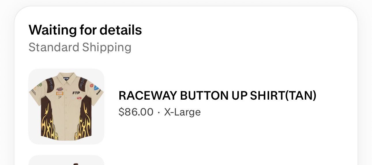 Fuck The Population Raceway button up shirt Size US XL / EU 56 / 4 - 3 Thumbnail