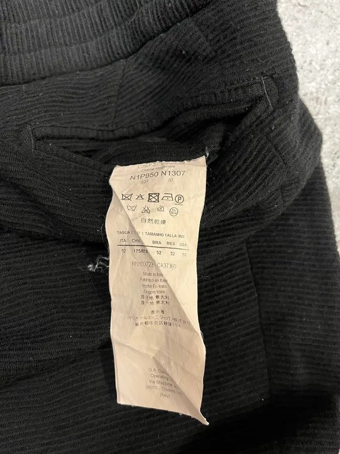 Emporio Armani × Vintage AW2013 Emporio Armani Black Wool Long Cozy Pants Size US 33 - 9 Thumbnail