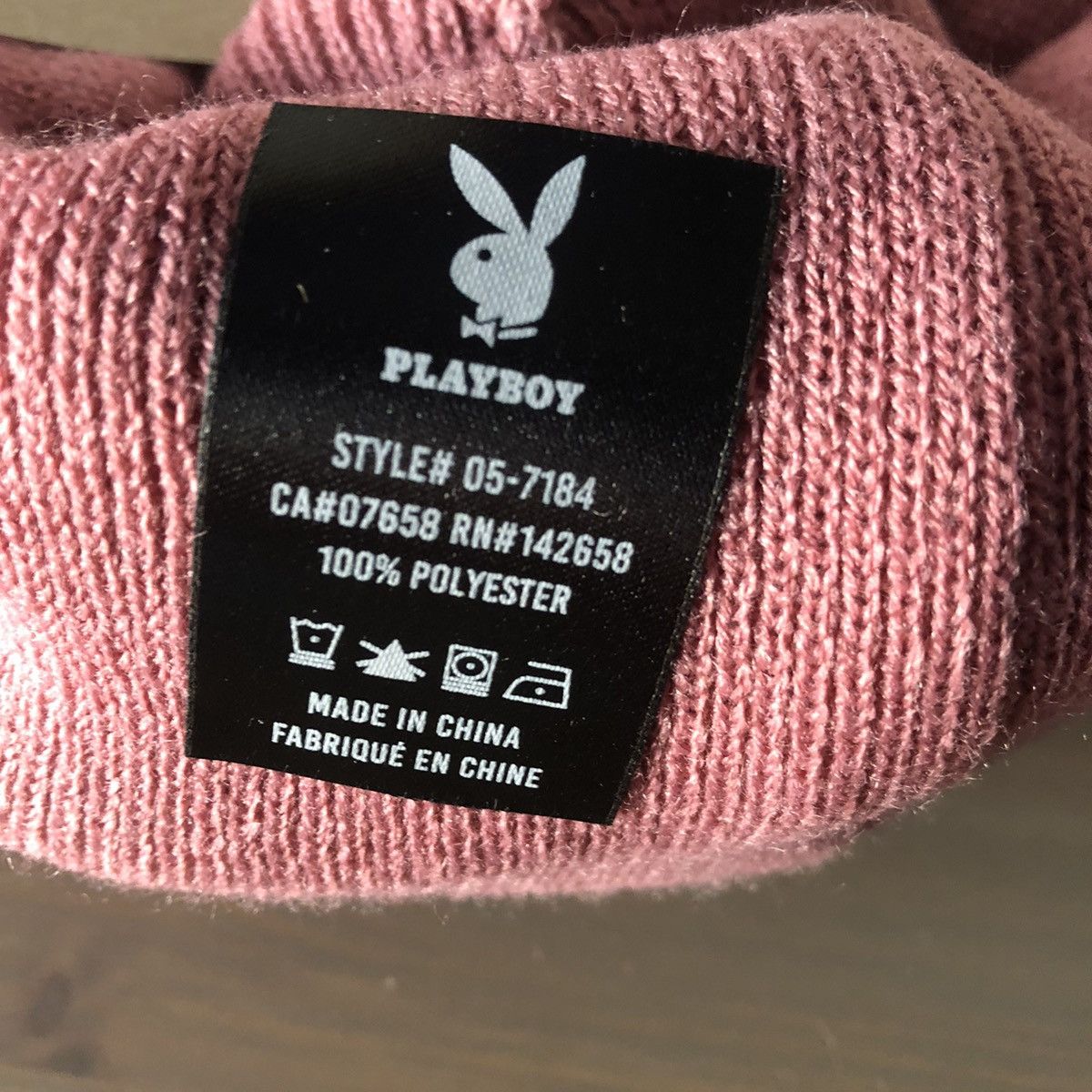 Playboy Playboy Embroyed Logo Beanie Size ONE SIZE - 3 Thumbnail