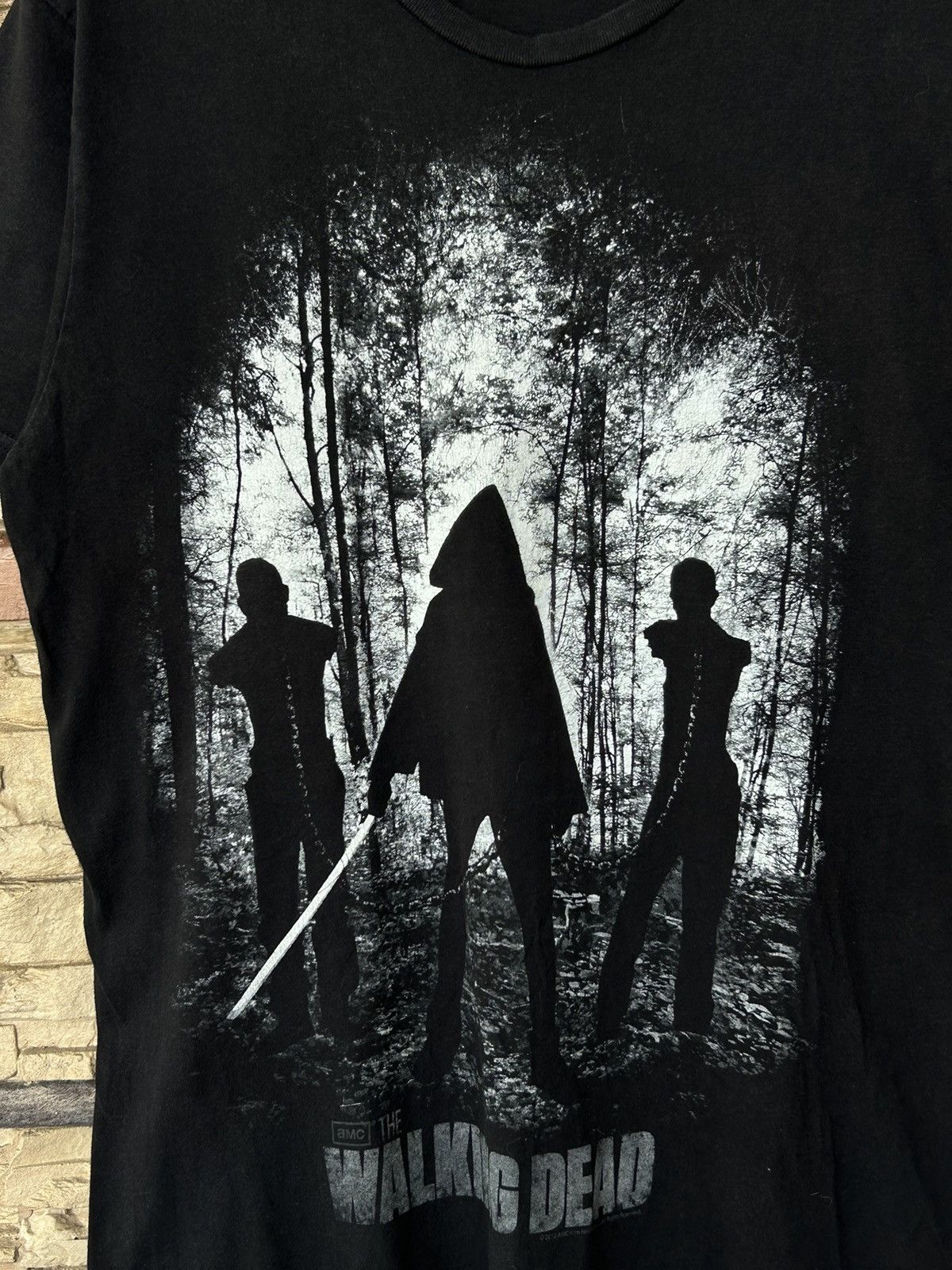 Vintage Vintage 2012 The Walking Dead Series Movie Tees Size US L / EU 52-54 / 3 - 4 Thumbnail
