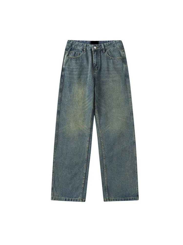 Japanese Brand × Jean Retro loose high street straight leg jeans Size US 32 / EU 48 - 4 Thumbnail