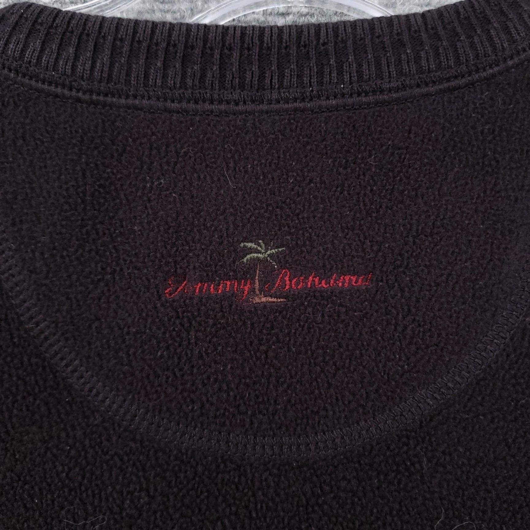 Tommy Bahama Tommy Bahama Sweatshirt Men M Medium Black Pullover Mock Neck Long Sleeve Fleece Size US M / EU 48-50 / 2 - 4 Thumbnail