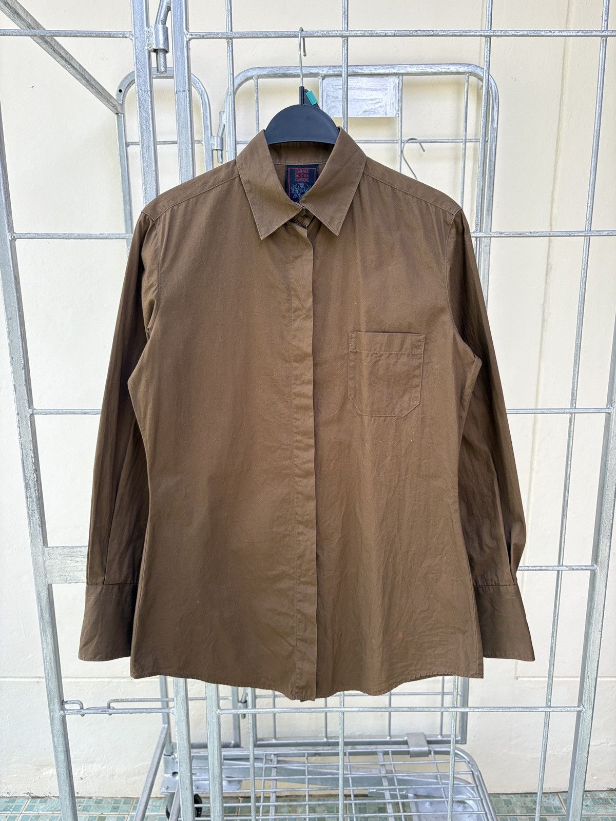 Jean Paul Gaultier Jean Paul Gaultier JPG brown lady shirt Size M / US 6-8 / IT 42-44 - 1 Thumbnail