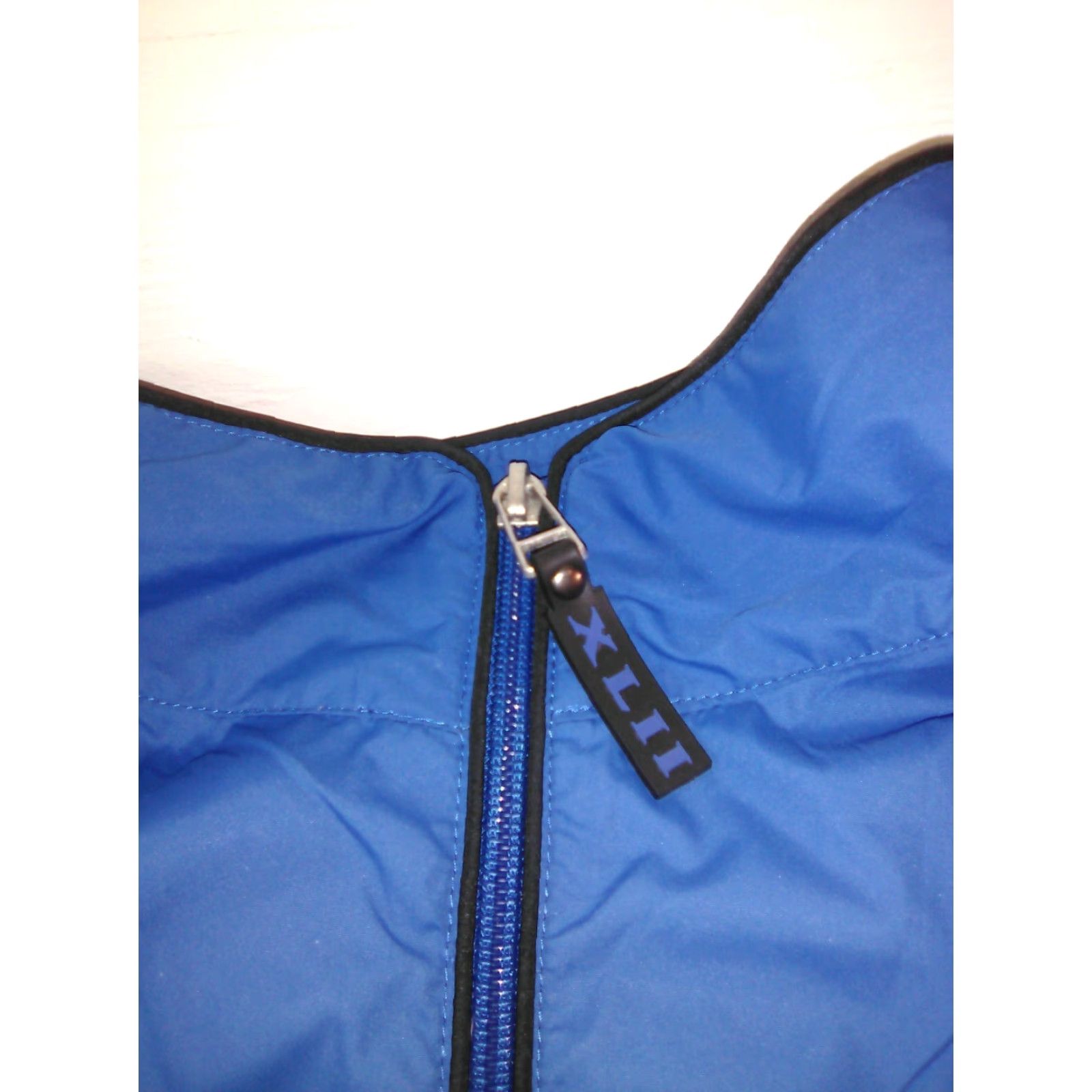 Vintage Men's XL Blue Windbreaker Super Bowl 42 Host 2008 Golf TV 3 Pulte Homes Size US XL / EU 56 / 4 - 6 Thumbnail