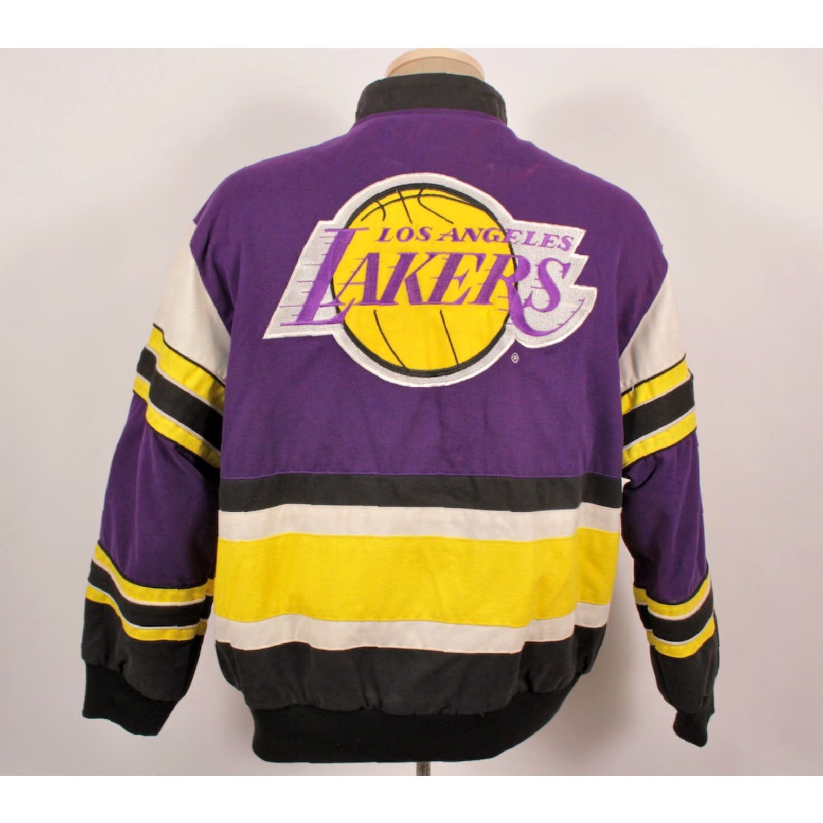Hamilton VINTAGE Jeff Hamilton Basketball Shirt S Purple 90s LA Lakers Mens Size US S / EU 44-46 / 1 - 2 Thumbnail