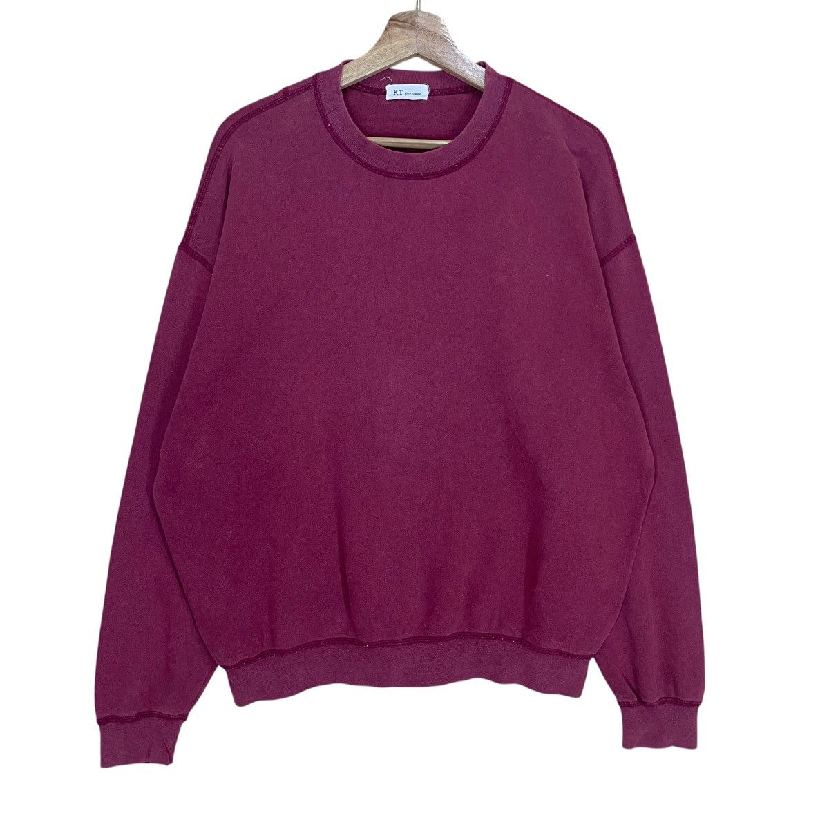 Japanese Brand Kt Pour Homme by Five Foxes Co Ltd Crewneck Sweatshirt Size US L / EU 52-54 / 3 - 7 Thumbnail