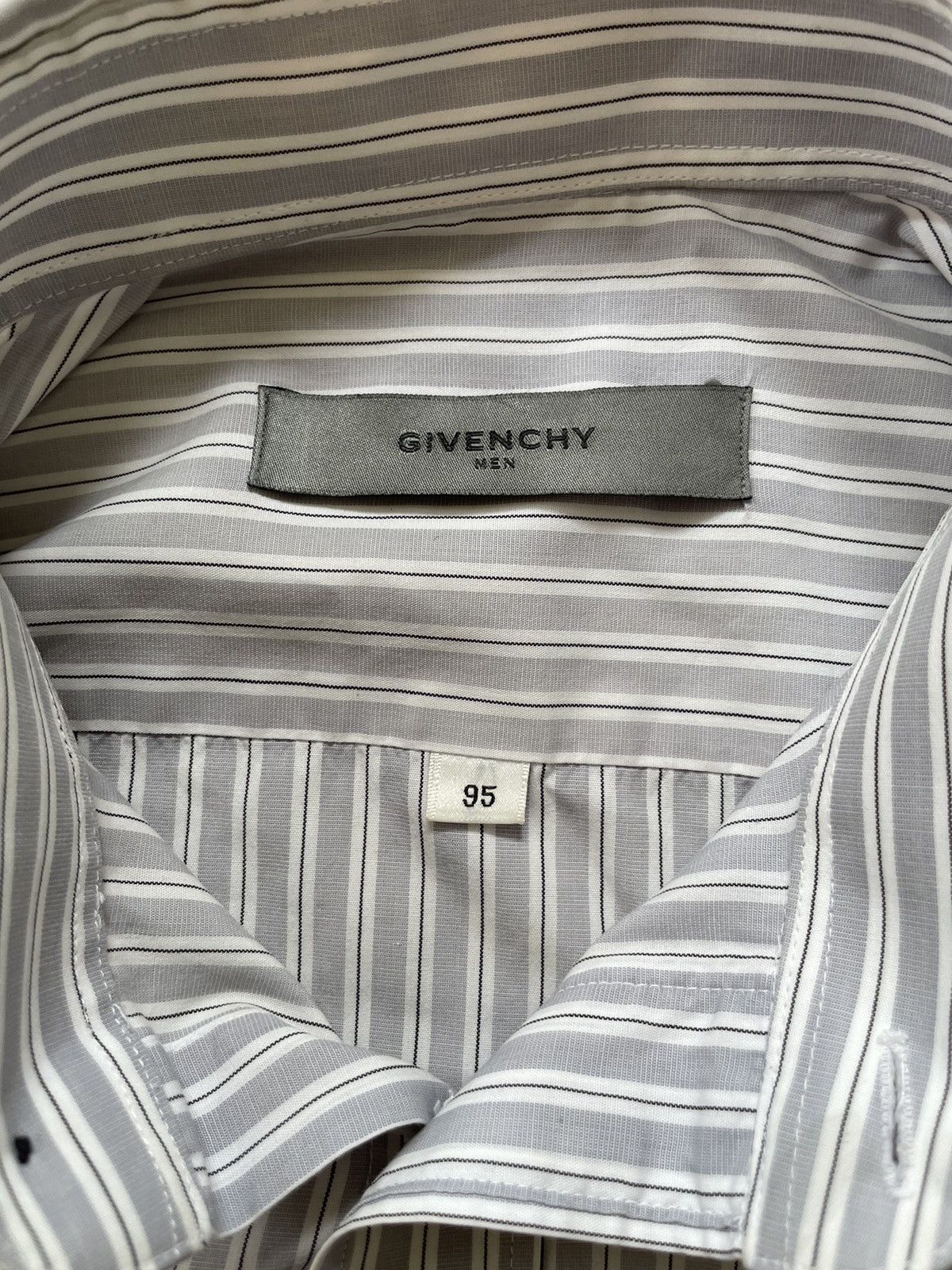 Givenchy Vintage Givenchy Striped Shirt Size US M / EU 48-50 / 2 - 4 Thumbnail