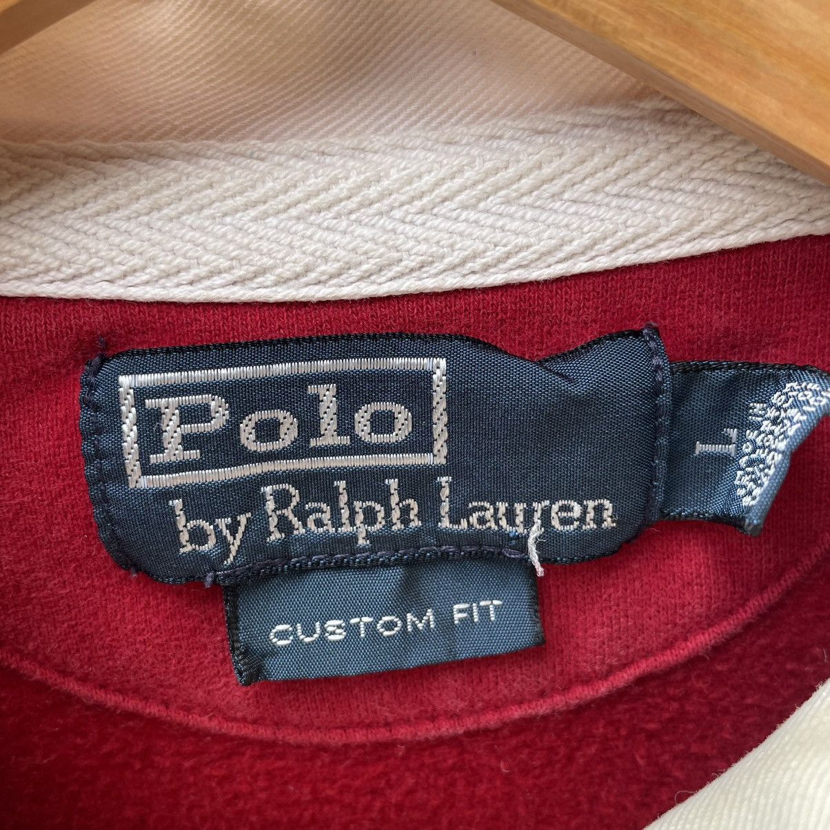 Polo Ralph Lauren 🔥Vintage Polo Ralph Lauren Tricolour Striped Rugby Shirts Size US M / EU 48-50 / 2 - 15 Thumbnail