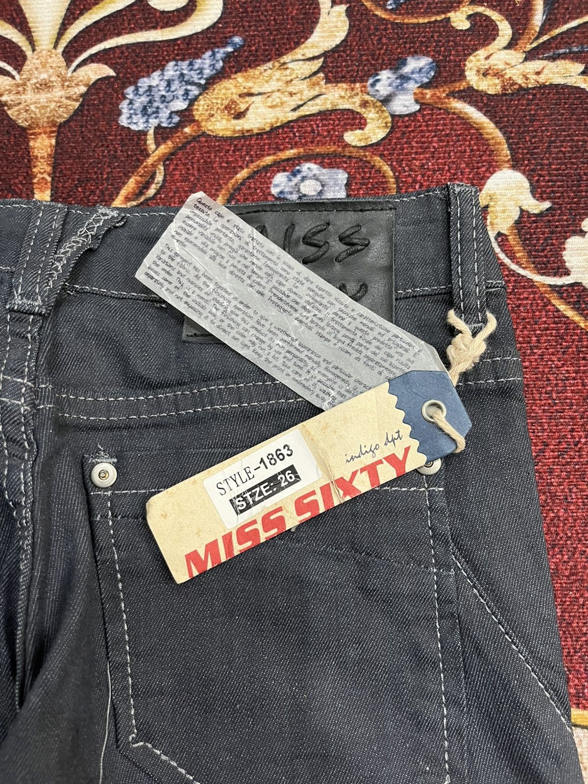 Miss Sixty Miss sixty waxed jeans Size 28" / US 6 / IT 42 - 8 Thumbnail