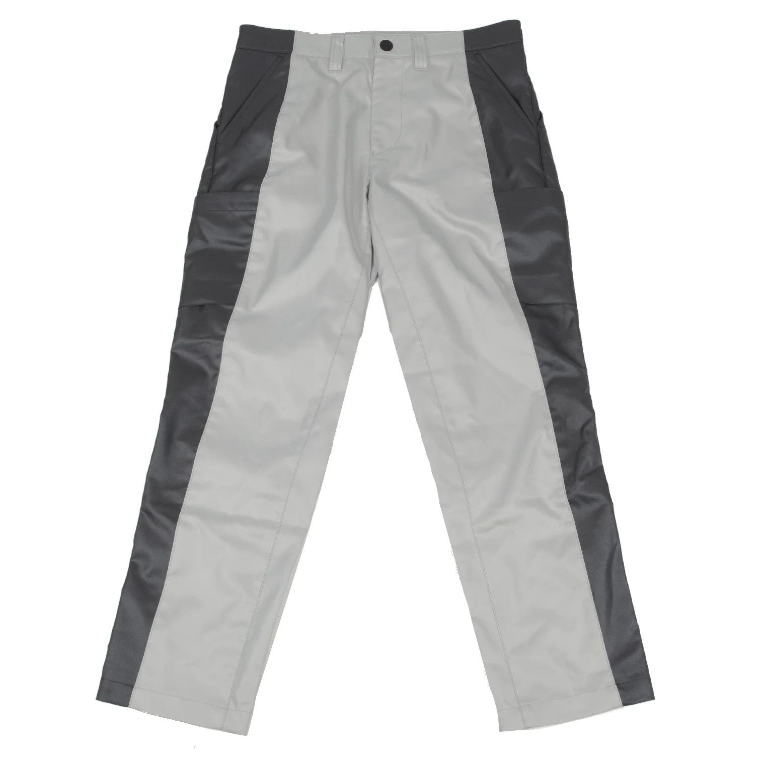 Issey Miyake Glossy Tapered Pants in Gray Charcoal Size US 36 / EU 52 - 1 Thumbnail