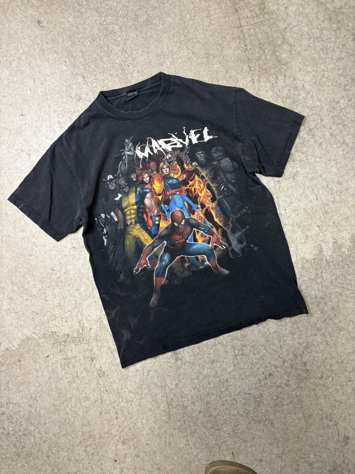 Marvel Comics Vintage Y2K Marvel Avengers T-Shirt Size US L / EU 52-54 / 3 - 1 Thumbnail