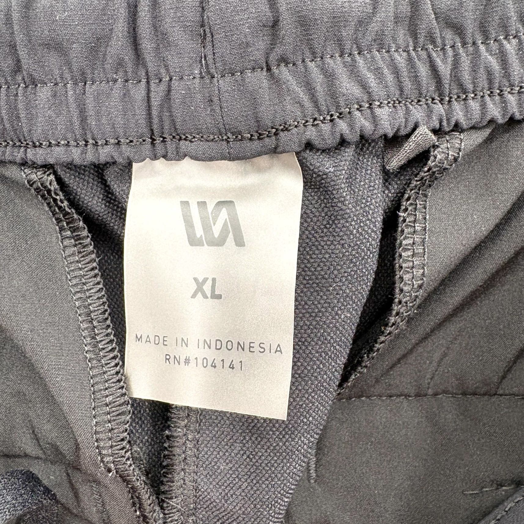 Vintage VRST Water Repellent Slim Fit Tapered Pants Mens XL Black Jogger Size US 36 / EU 52 - 4 Thumbnail