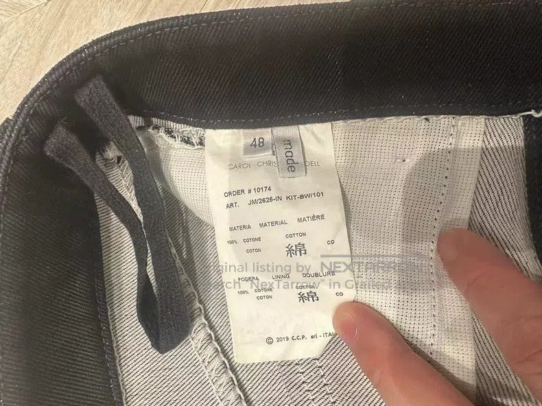 Carol Christian Poell Carol Christian Poell Discontinued open-line trousers Size US 32 / EU 48 - 5 Thumbnail