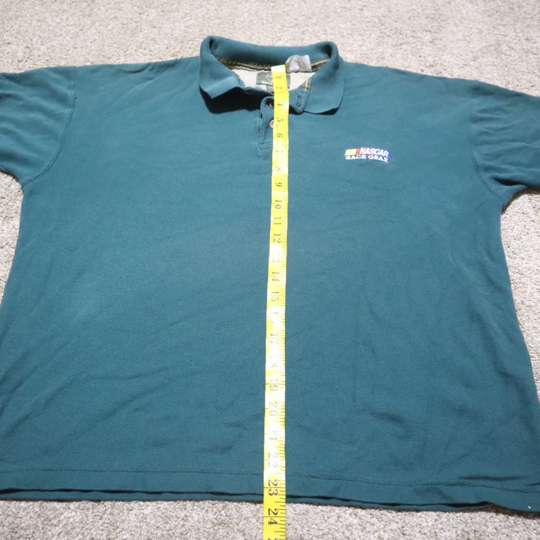 Under Armour Under Armour NASCAR Polo Shirt Adult M Blue Short Sleeve Button Collared Logo Mobil 1 Racing Size M / US 6-8 / IT 42-44 - 6 Thumbnail