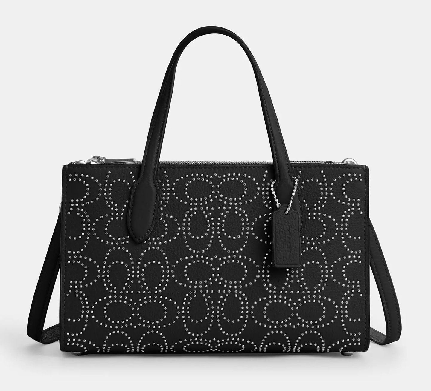 Coach Nina Small Tote Bag With Signature Rivets CX266 Size ONE SIZE - 8 Thumbnail