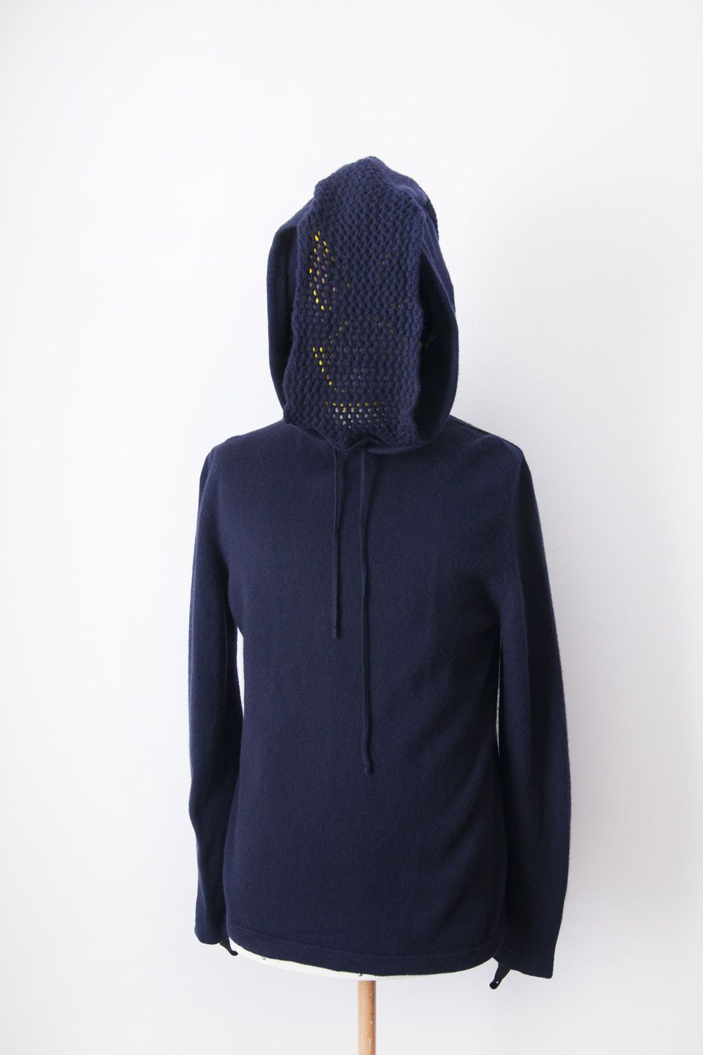 Helmut Lang AW03 cashmere Mohawk hoodie Size US S / EU 44-46 / 1 - 9 Thumbnail