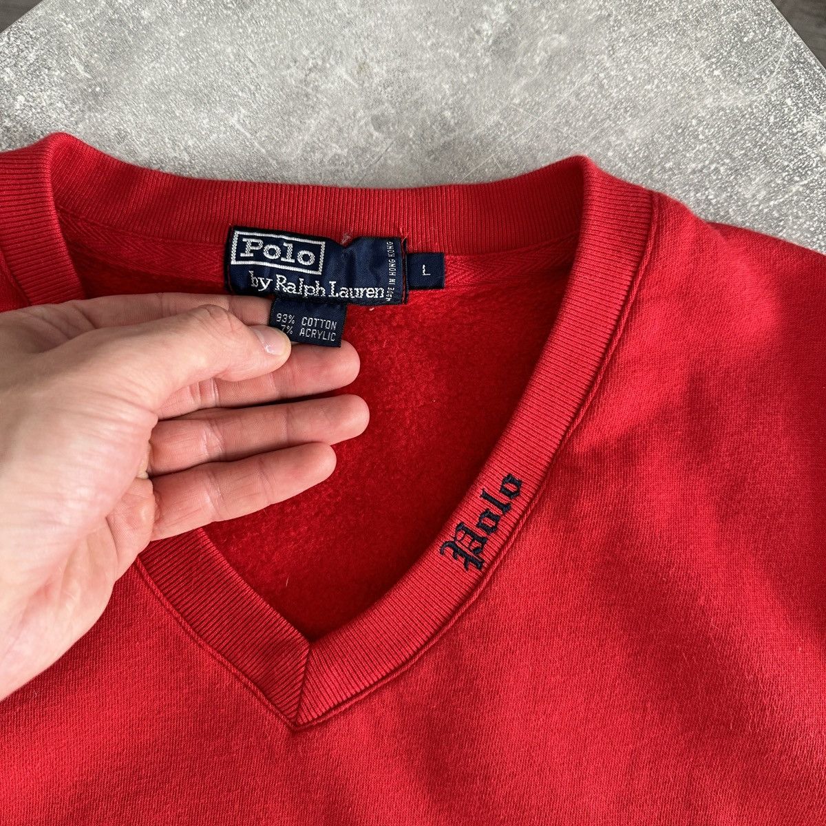Vintage Vintage 90s Polo Ralph Lauren Embroidered logo vest size L Size US L / EU 52-54 / 3 - 5 Thumbnail