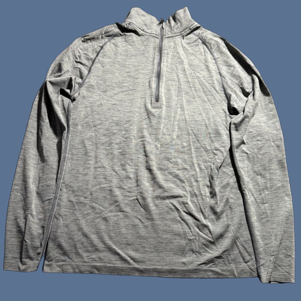Lululemon Lululemon Mens Metal Vent Tech Half Zip Sweatshirt Pullover M Gray Medium Size US M / EU 48-50 / 2 - 1 Thumbnail