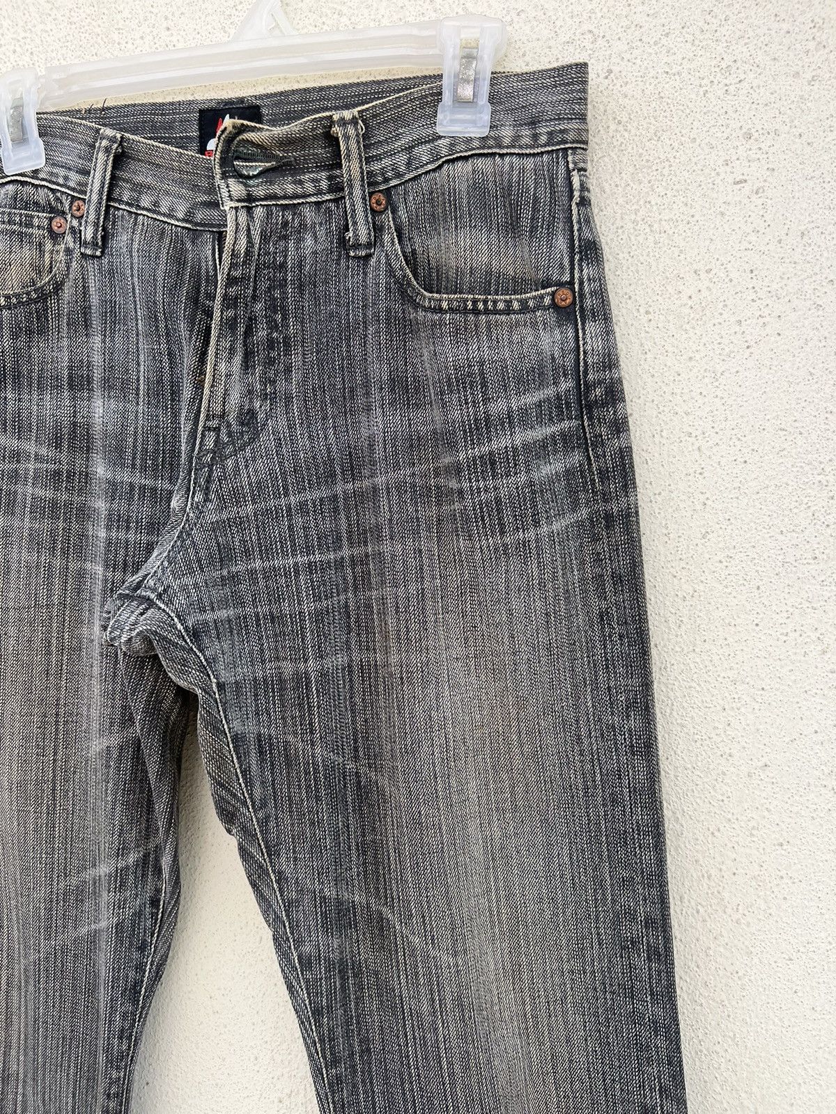Paul Smith Vintage Paul Smith Red Ear Fade Black Denim Bootcut Jeans Size US 30 / EU 46 - 10 Thumbnail