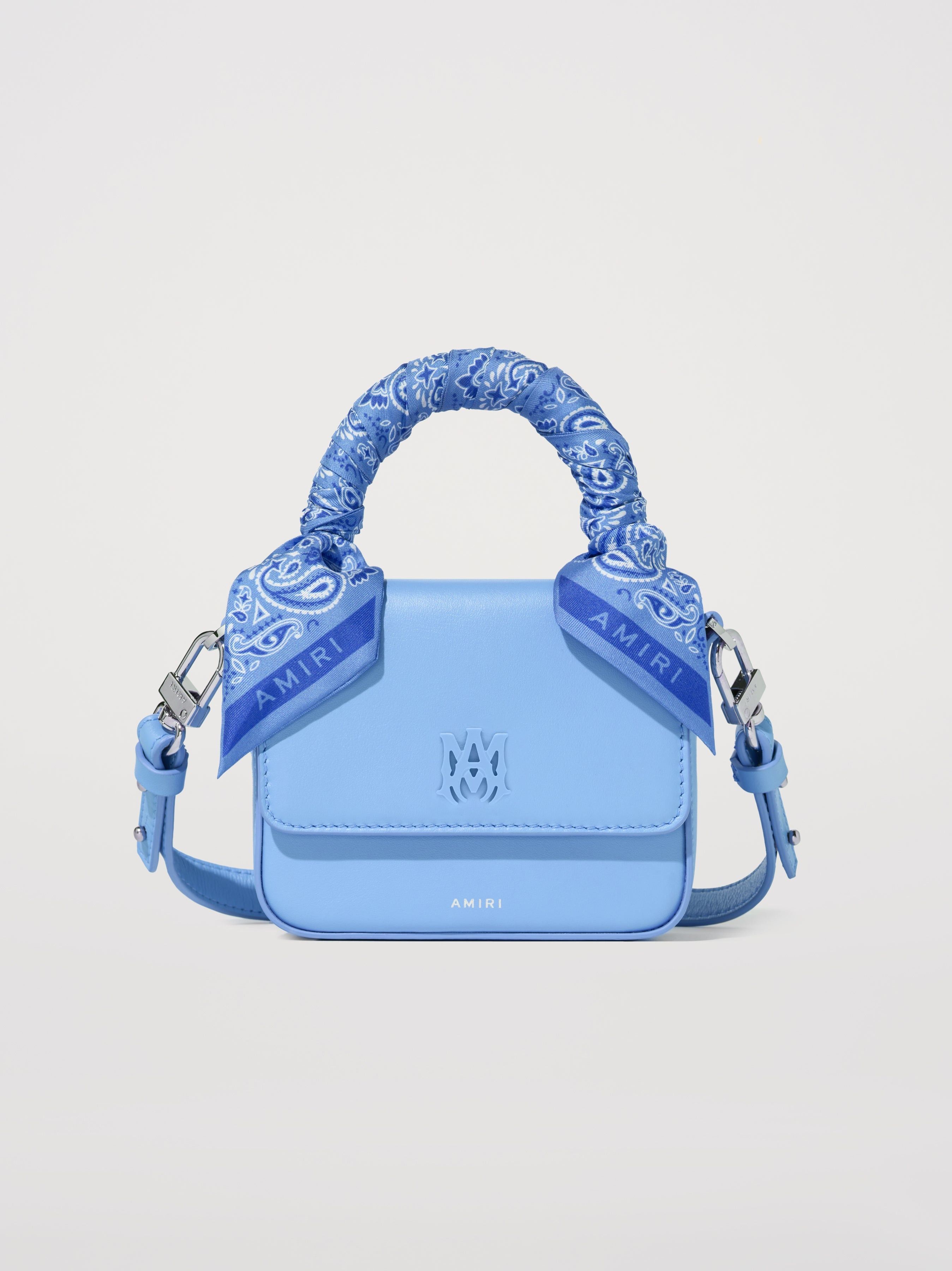 Amiri oc11z0225 Size: OS / Micro M.A Handbag in Blue/White Size ONE SIZE - 2 Thumbnail