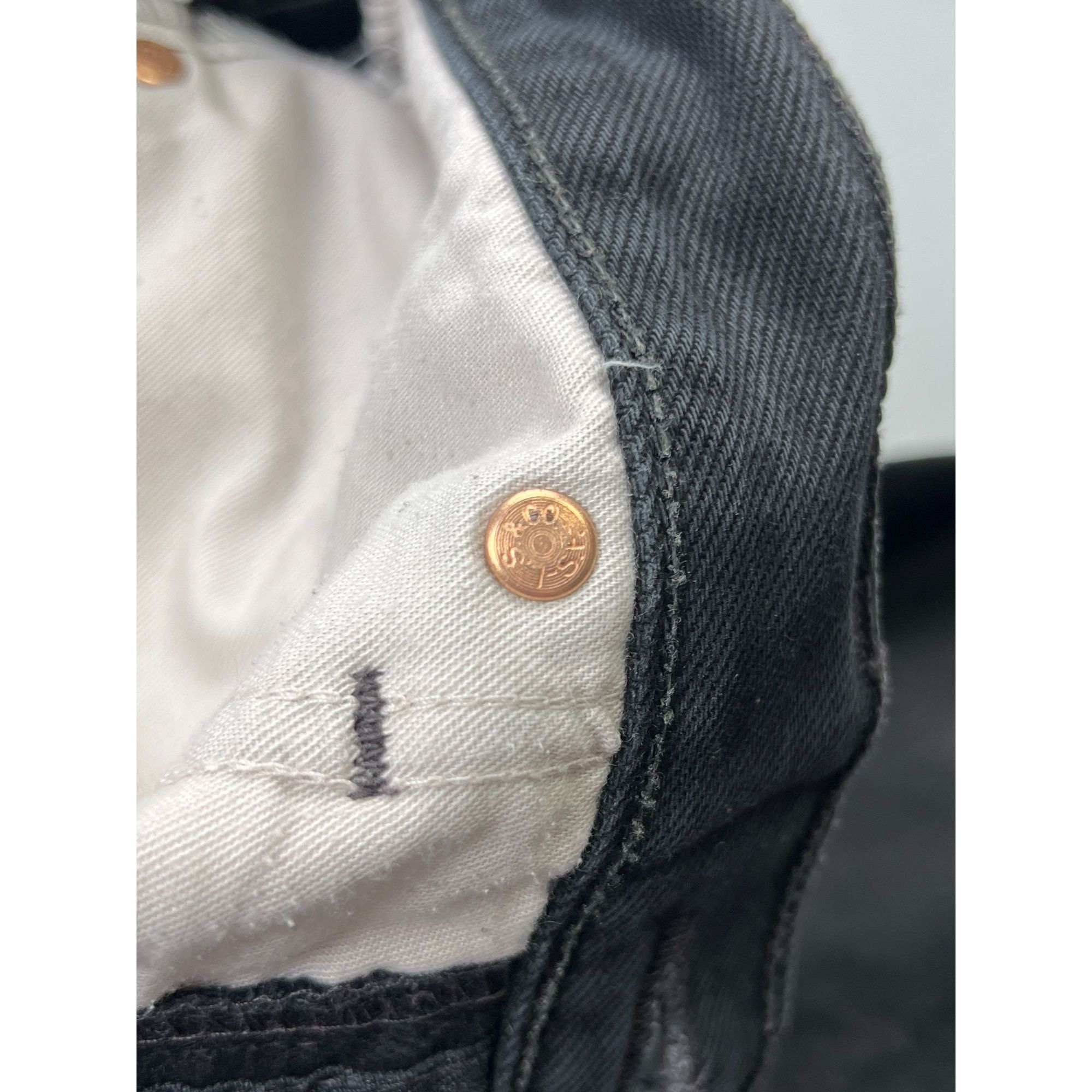 Levi's RARE Levi’s 615 Orange Tab Factory Error (Y0784) Size US 34 / EU 50 - 10 Thumbnail