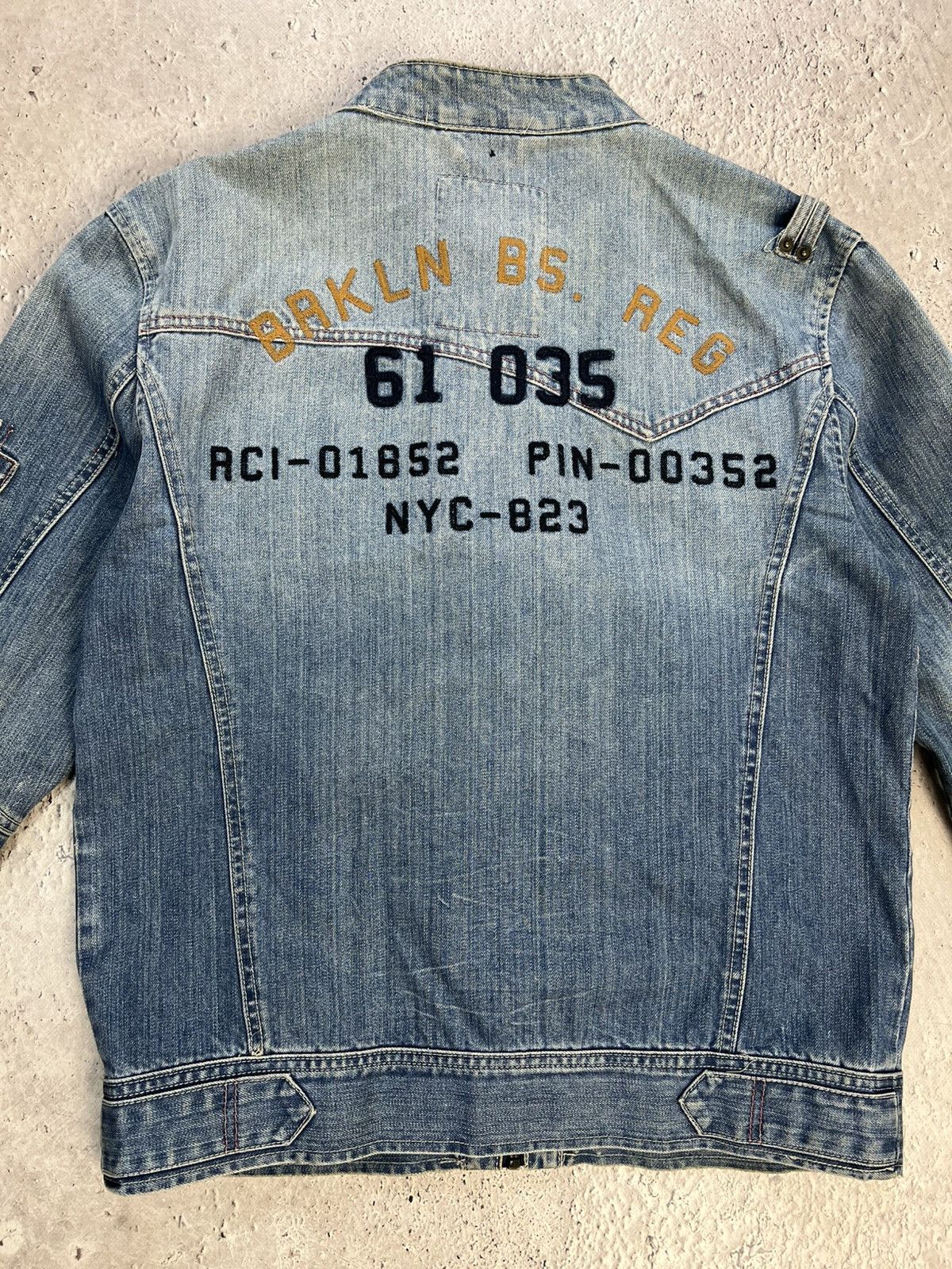 If Six Was Nine × Vintage Vintage LGB STYLE DENIM JAPANESE Jacket Cropped Rock Punk Size US M / EU 48-50 / 2 - 11 Thumbnail