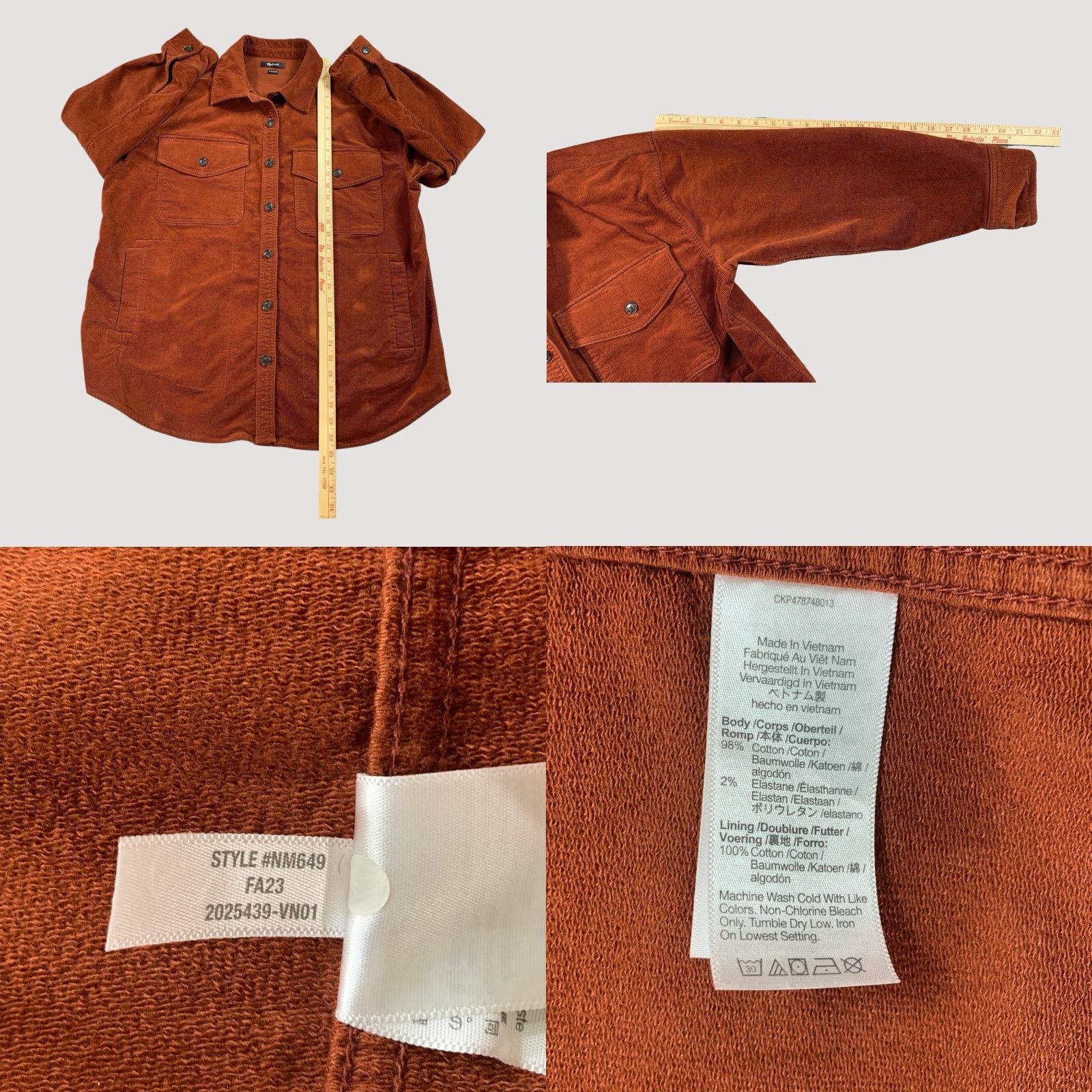 Madewell VINTAGE? None. Size XL / US 12-14 / IT 48-50 - 8 Thumbnail
