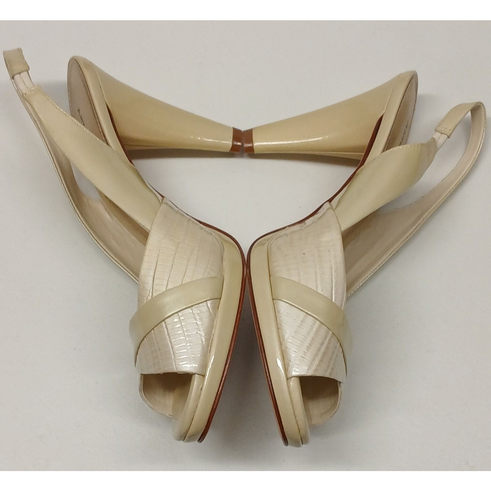 Other Antonio Melani (10M) Rice Melony Peep-Toe Slingback Heel Size US 10 / IT 40 - 4 Thumbnail