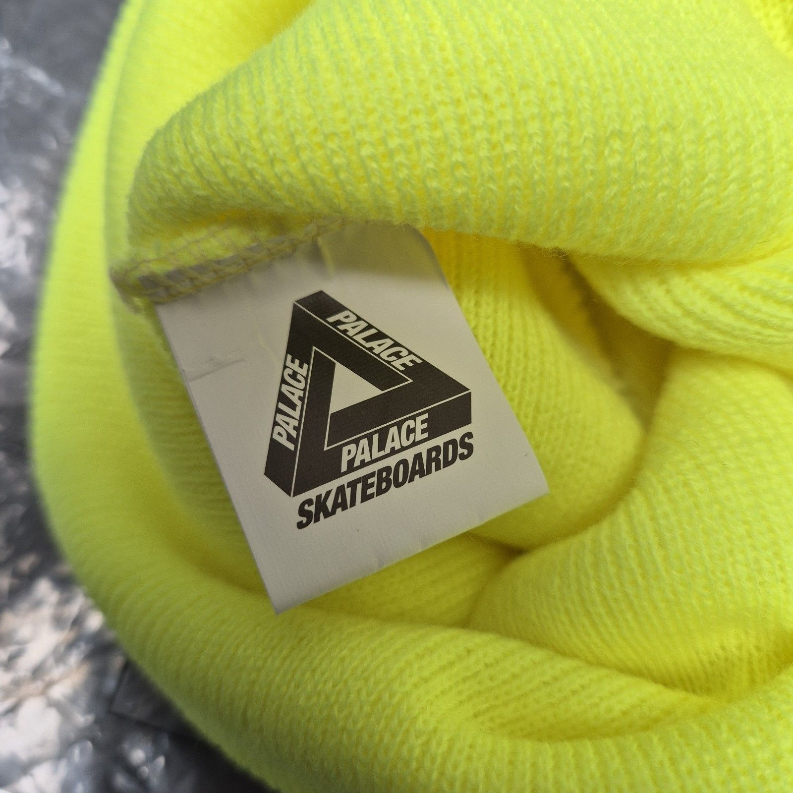 Palace Palace Hardware Beanie Safety Yellow FW23 Size ONE SIZE - 7 Thumbnail