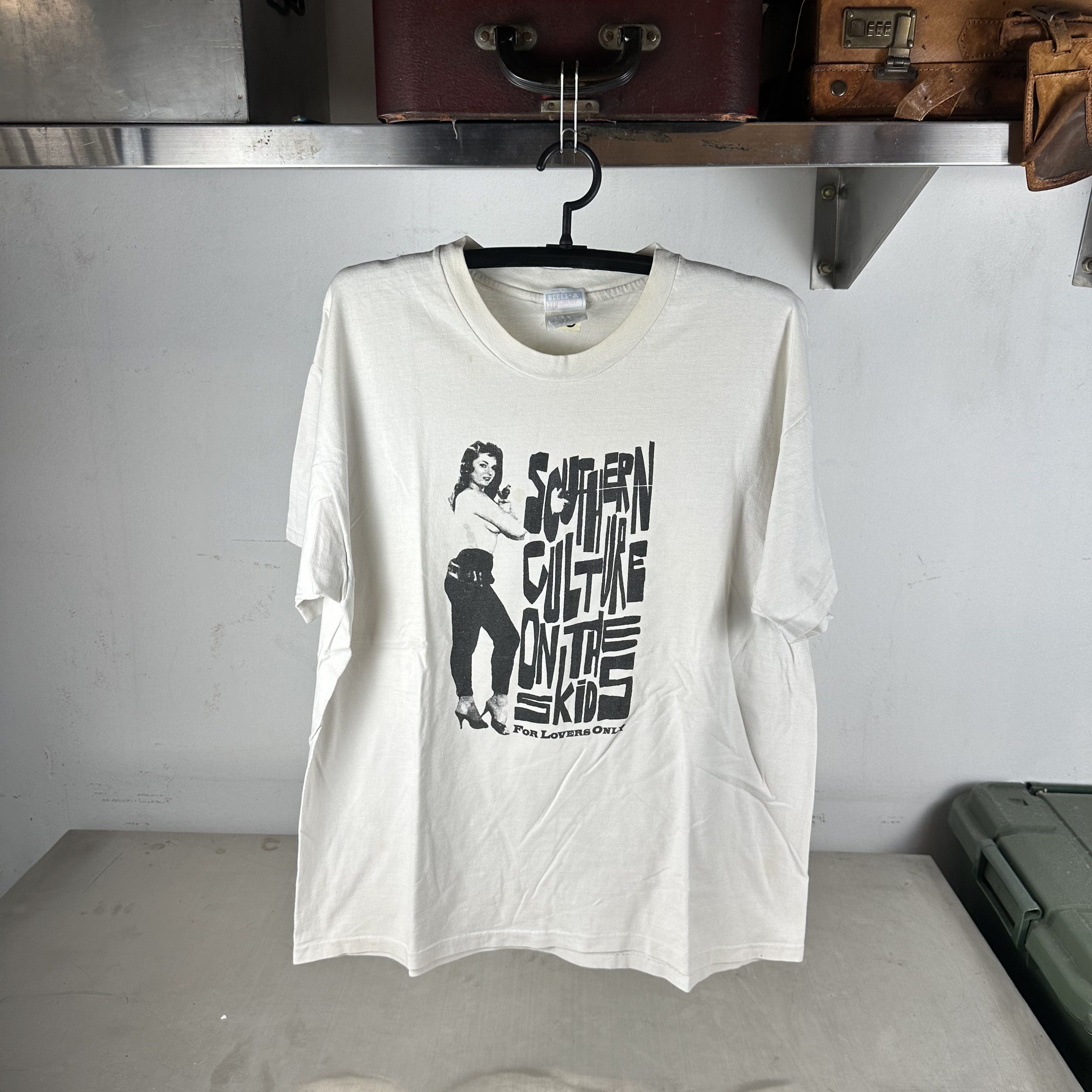 Vintage ​​​​1992 Southern Culture on the Skids For Lovers Band Tee Size US XL / EU 56 / 4 - 1 Thumbnail
