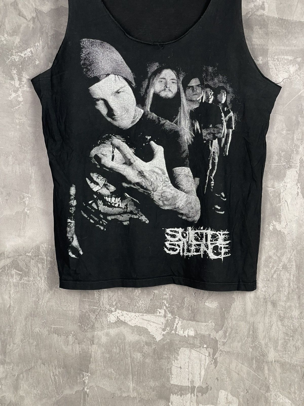 Band Tees × Vintage Mitch Lucker Suicide Silence In Memoriam Tank Top Size US M / EU 48-50 / 2 - 3 Thumbnail