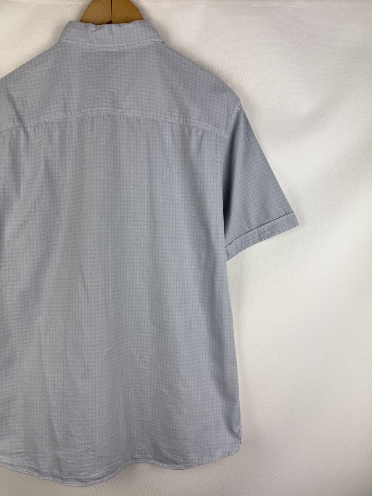 Allsaints Allsaints Sanborn SS Short Sleeve Checked Button Up Shirt Size US L / EU 52-54 / 3 - 21 Thumbnail