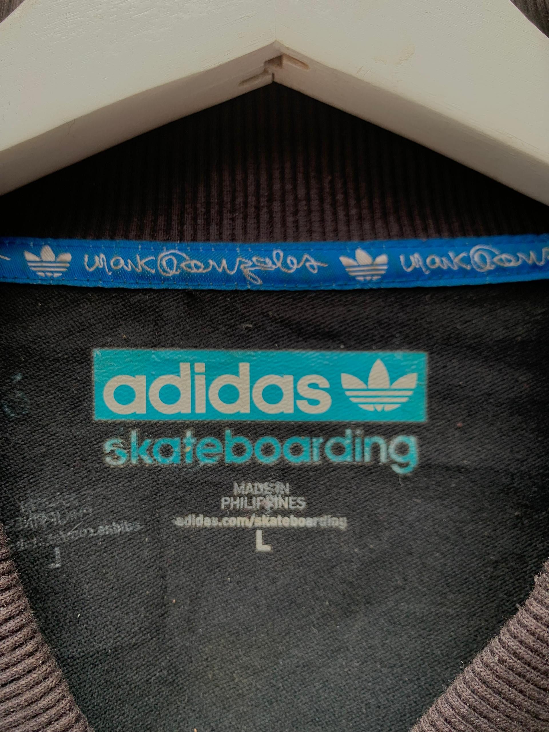 Adidas vtg Adidas Skateboarding Cartoon Button Zipper Jacket Size US L / EU 52-54 / 3 - 7 Thumbnail