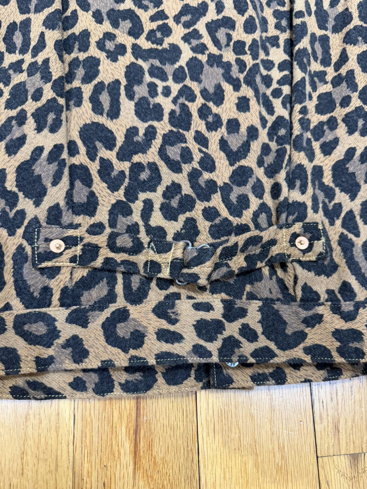Kapital Kapital Leopard Print Brushed Cotton-blend Twill Jacket Size US L / EU 52-54 / 3 - 3 Thumbnail