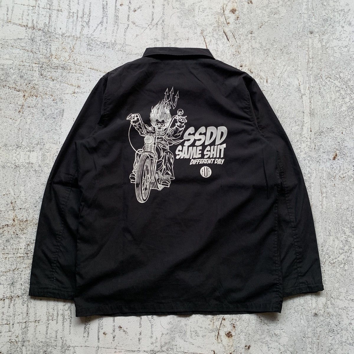 FUCT FUCT SSDD Ghost Riders Coach Jacket Size US S / EU 44-46 / 1 - 11 Thumbnail