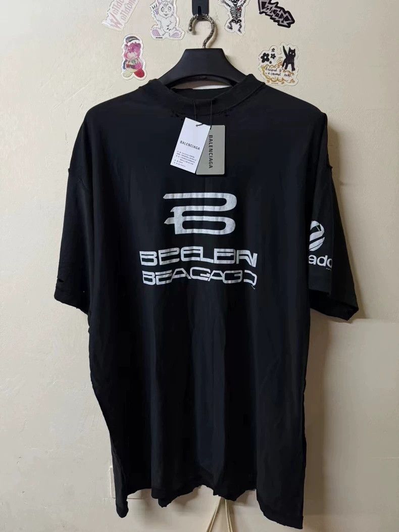 Balenciaga Balenciaga Short sleeves with logo generated by AIG Size US XL / EU 56 / 4 - 1 Thumbnail