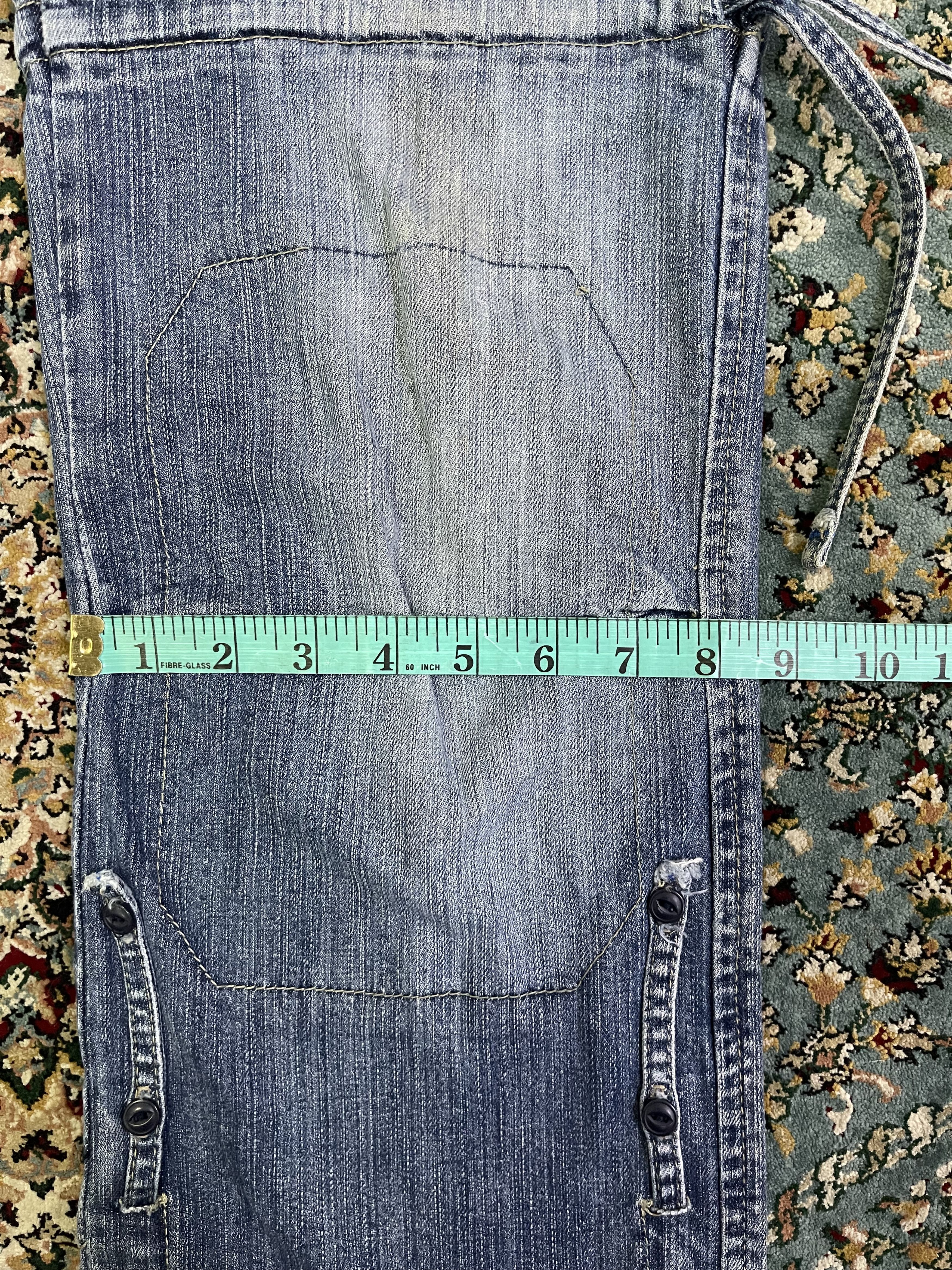Marithe + Francois Girbaud Marithe Francois Girbaud Tight Parachute Hemp Size US 30 / EU 46 - 12 Thumbnail
