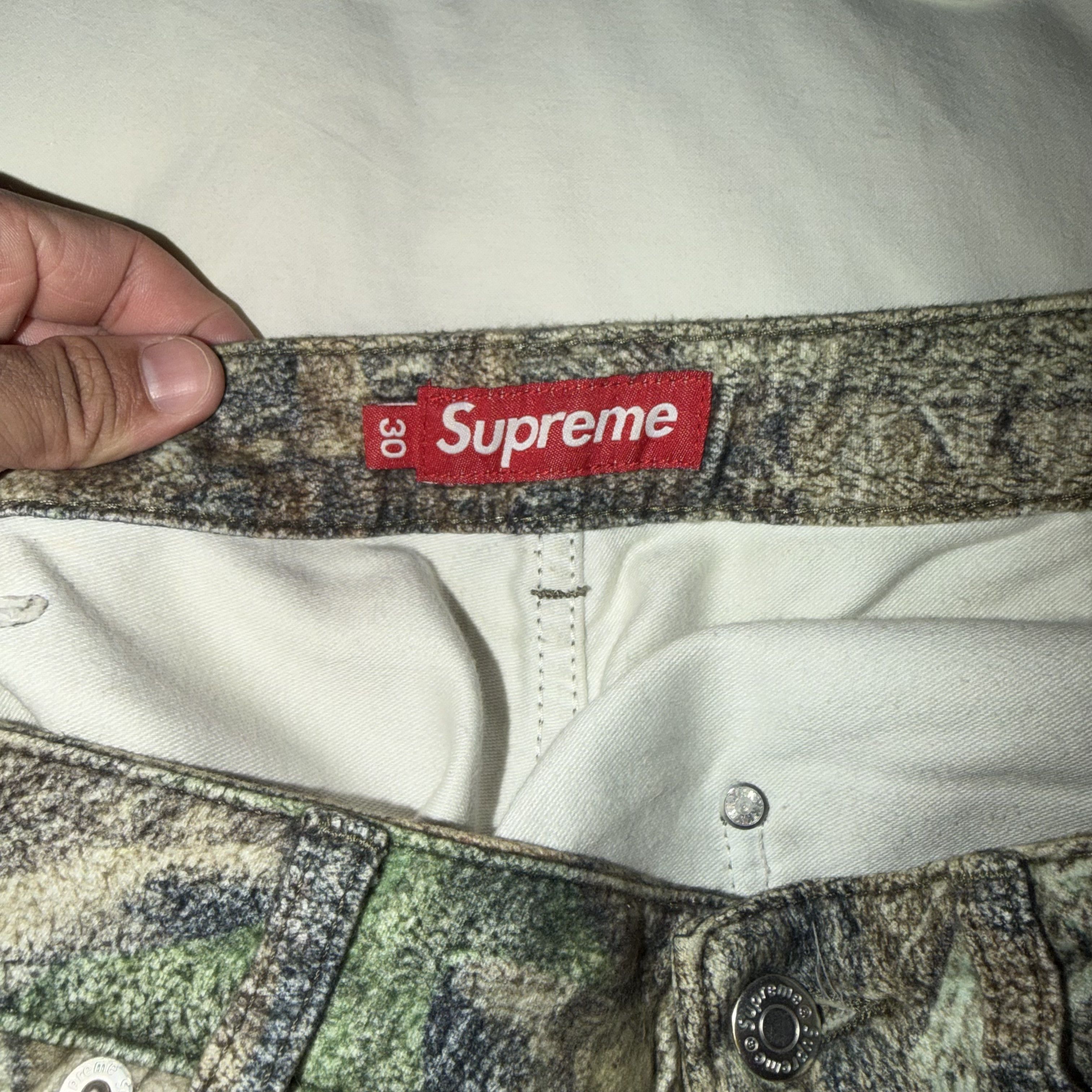 Supreme Moleskin Double Knee Painter Pant Camo Size US 30 / EU 46 - 4 Thumbnail