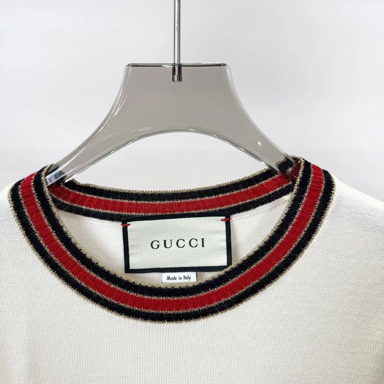 Gucci GucciGolden silk bottomed wool sweater 2503-Nextarrow Size US S / EU 44-46 / 1 - 3 Thumbnail