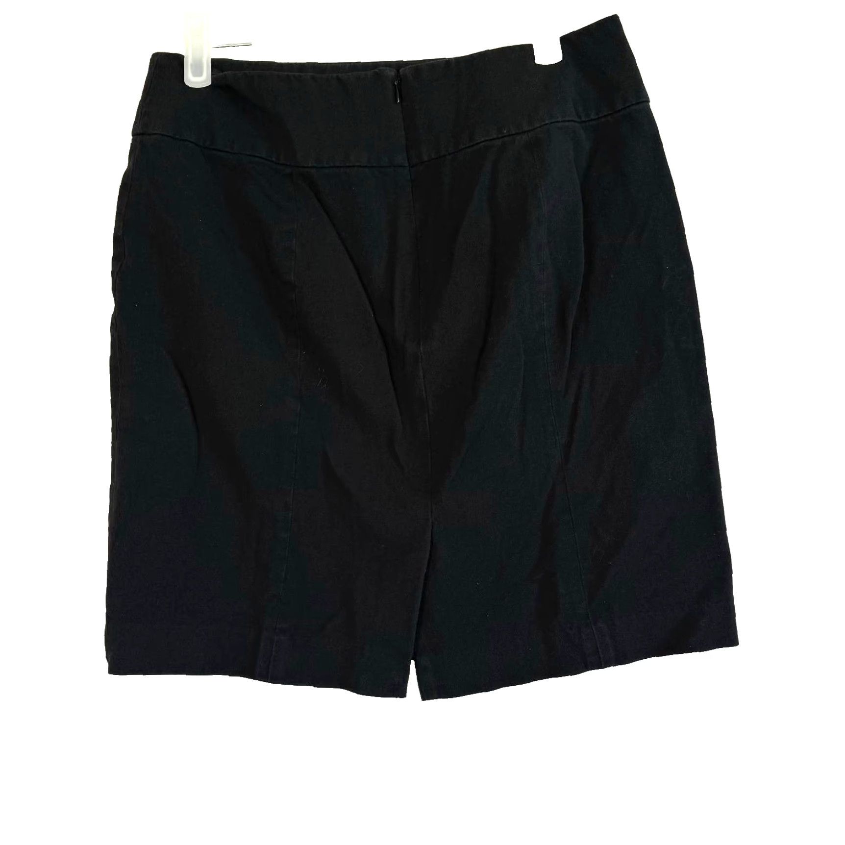 Banana Republic Banana Republic Mini Skirt Women’s 8 Black Cotton Blend Back Zipper A‑Line Skirt Womens#8 Black Cotton Blend Back Zipper A-Line Short 0 Size 30" / US 8 / IT 44 - 2 Thumbnail